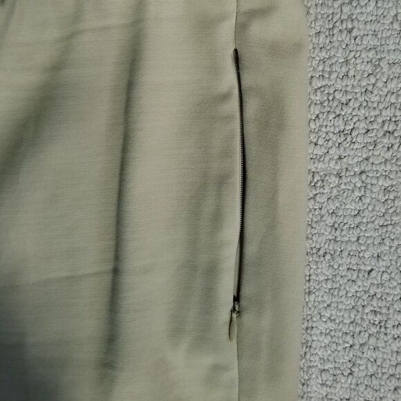 J Jill Essential Cotton Stretch Pants Womens Tan Khaki Size 16 Pull On Ankle - Picture 3 of 12
